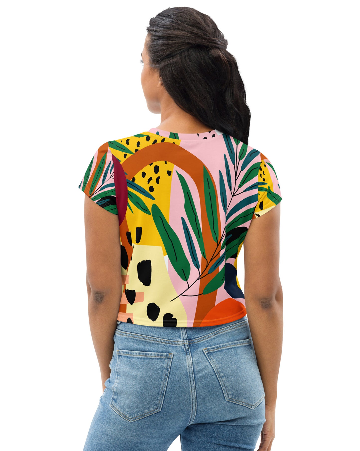 Abstract Botanical Crop Tee