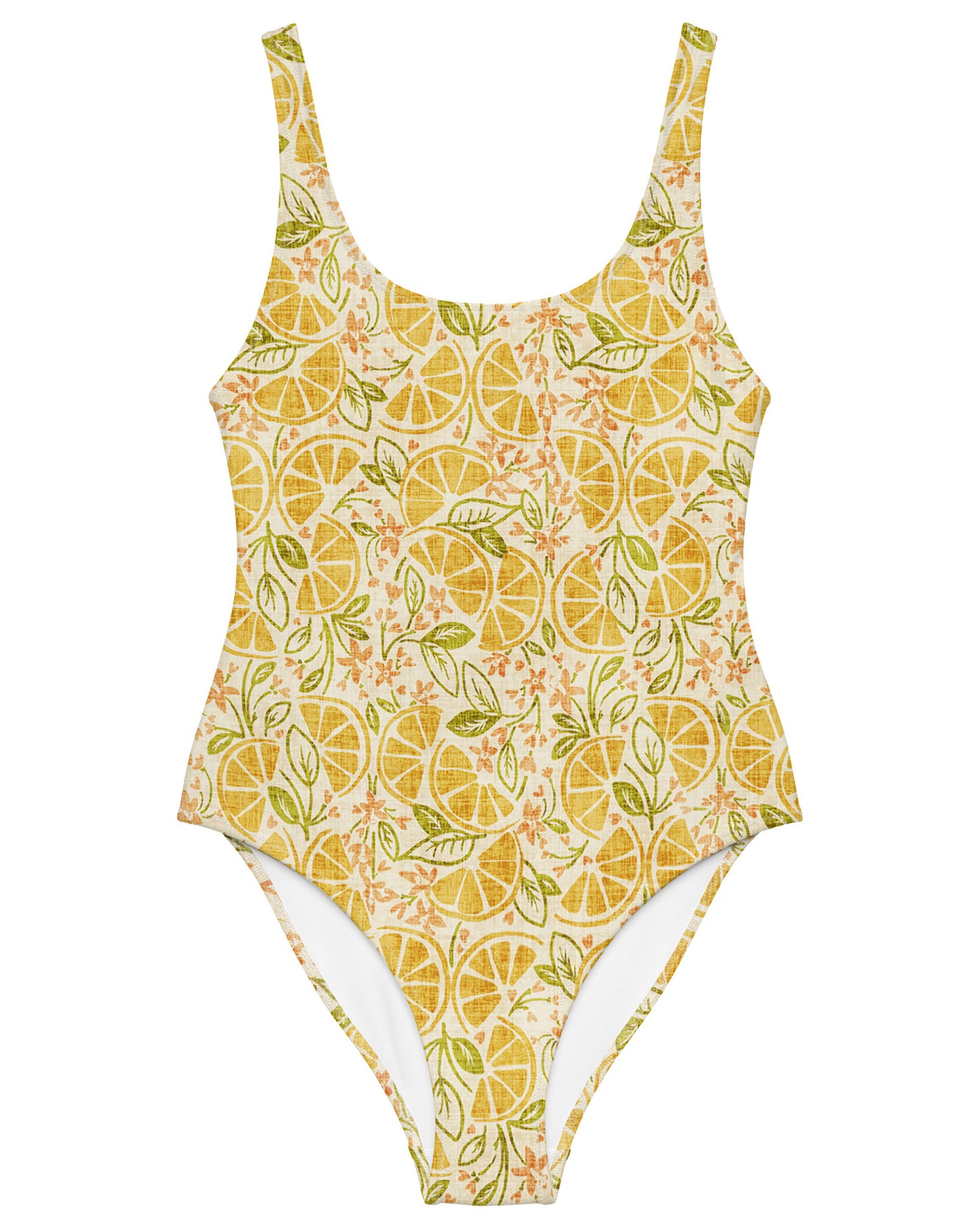 Vintage Citrus One-Piece Swimsuit