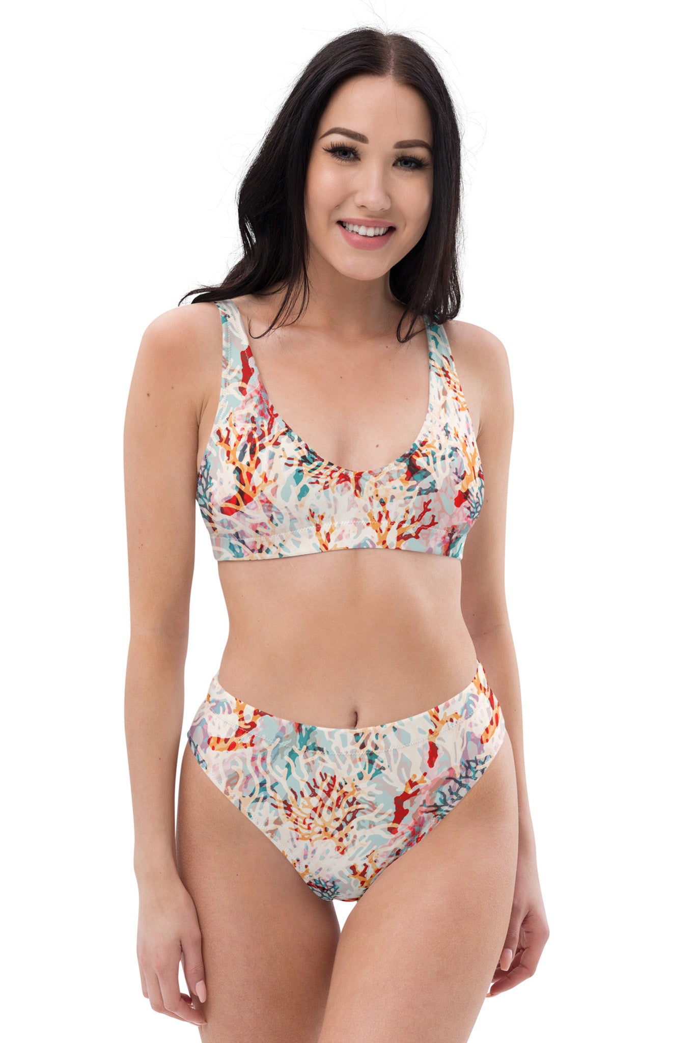 Coral Dream Recycled Bikini Top