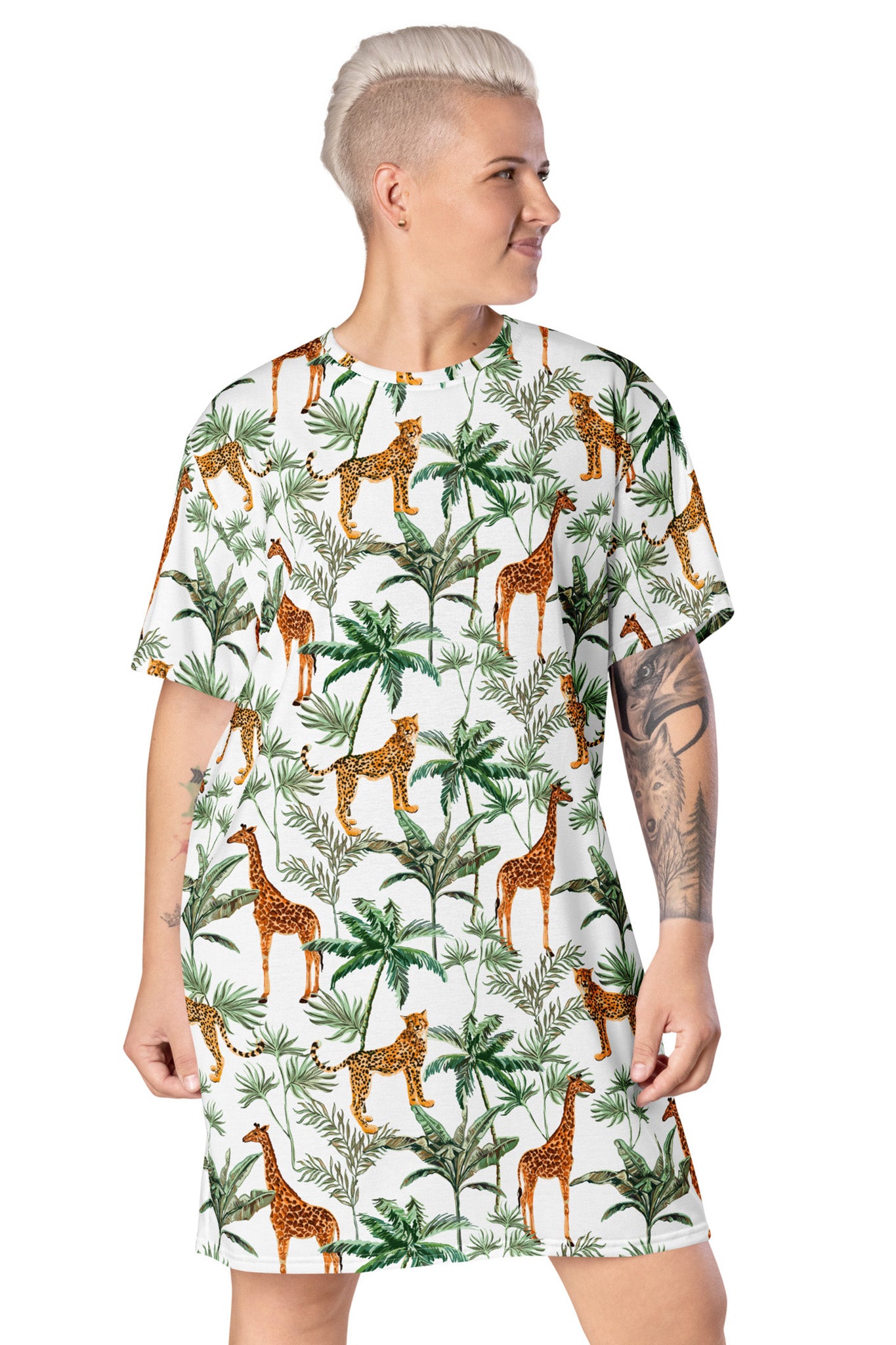 In The Jungle T-shirt Dress